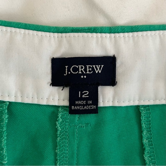 j.crew green classic chino shorts - Picture 3 of 4